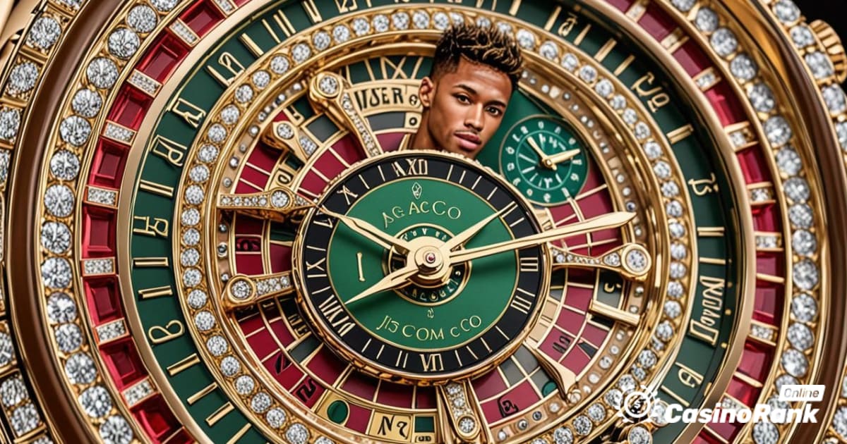 Neymar의 최신 시도: 룰렛에서 영감을 받은 $280,000의 시계